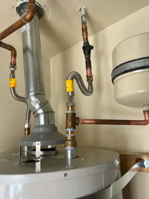 Water heater installation and plumbing repair in Pine Crest